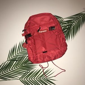 RED BACKPACK 🎒 🔥